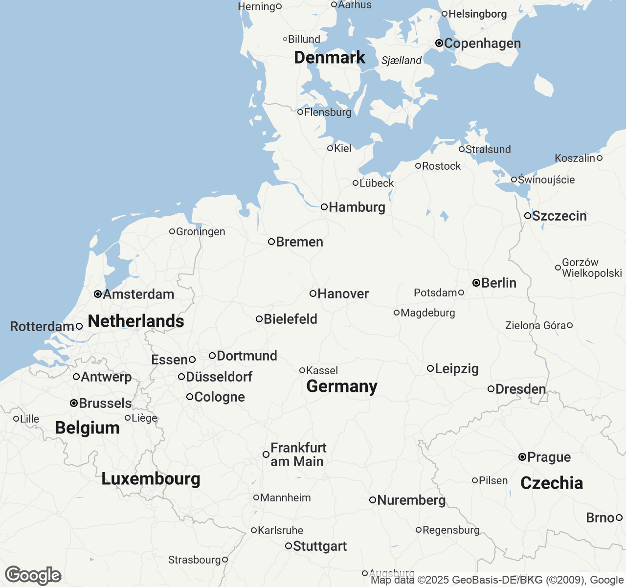 Map of Hanover